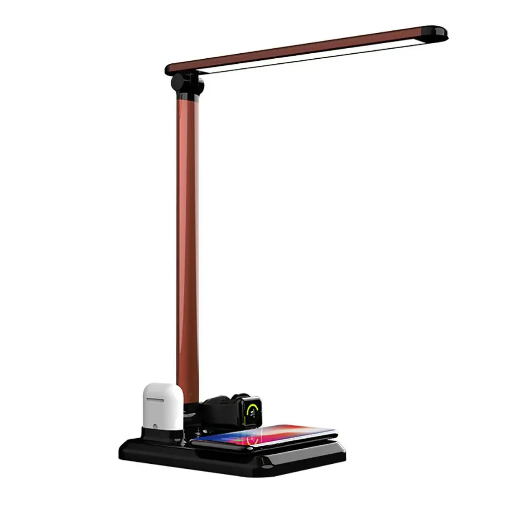 Hot Sale 4 in 1 Folding LED Table Desk Lamp Wireless Charger for iPhone iWatch AirPod LED Table Desk Lamp Wireless Charger
Hot Sale 4 in 1 Folding LED Table Desk Lamp Wireless Charger for iPhone iWatch AirPod LED Table Desk Lamp Wireless Charger