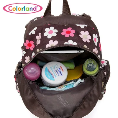 Colorland Детская сумка Органайзер сумки для подгузников большая коляски рюкзак мам