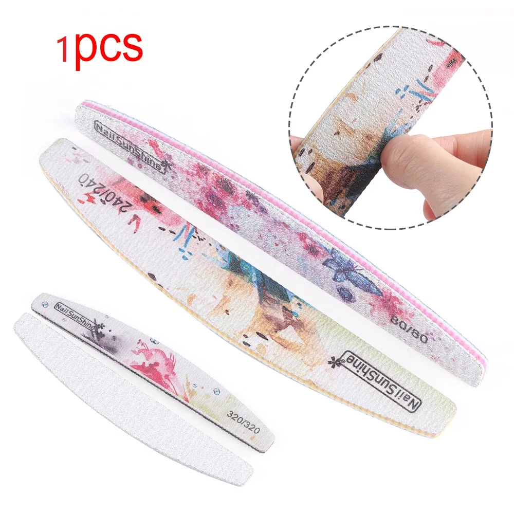 1Pcs Moon Shape Flower Nail Files Sanding Buffer Washable Pedicure Manicure Professional Nail Care Beauty Tools 80/100/150/180
1Pcs Moon Shape Flower Nail Files Sanding Buffer Washable Pedicure Manicure Professional Nail Care Beauty Tools 80/100/150/180