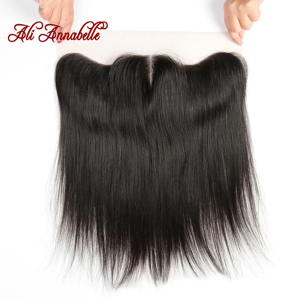 ALI ANNABELLE HAIR Straight Malaysian Hair Lace Frontal Closure 100% Human Hair Closure 13*4 With Baby Hair 1 Piece Only Remy
ALI ANNABELLE HAIR Straight Malaysian Hair Lace Frontal Closure 100% Human Hair Closure 13*4 With Baby Hair 1 Piece Only Remy