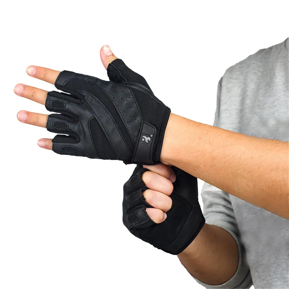 Leather gloves male fitness training wear non-slip gloves pigskin weightlifting gym Rally
Leather gloves male fitness training wear non-slip gloves pigskin weightlifting gym Rally