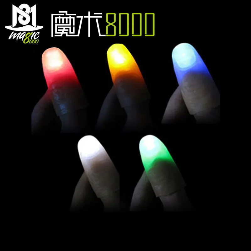 Nomal Red Thumbs игрушки со светодиодной подсветкой дети волшебный трюк реквизит