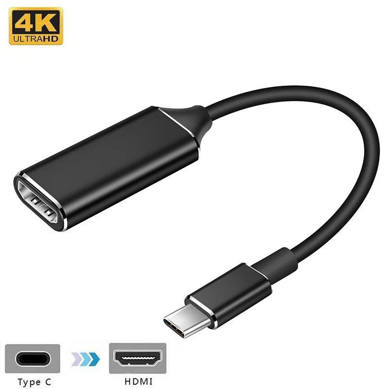 USB C to HDMI Adapter 4K 60HZ Type c hdmi Cable 3.1 Converter line Display/Projector/HDTV Compatible with MacBook | Компьютеры и офис
