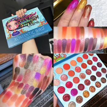 Eyeshadow Makeup Palette Matte Glitter Shimmer Pigments Eyeshadow Palette 35 Colors Makeup Eyeshadow Pallete Cosmetic Palette
Eyeshadow Makeup Palette Matte Glitter Shimmer Pigments Eyeshadow Palette 35 Colors Makeup Eyeshadow Pallete Cosmetic Palette