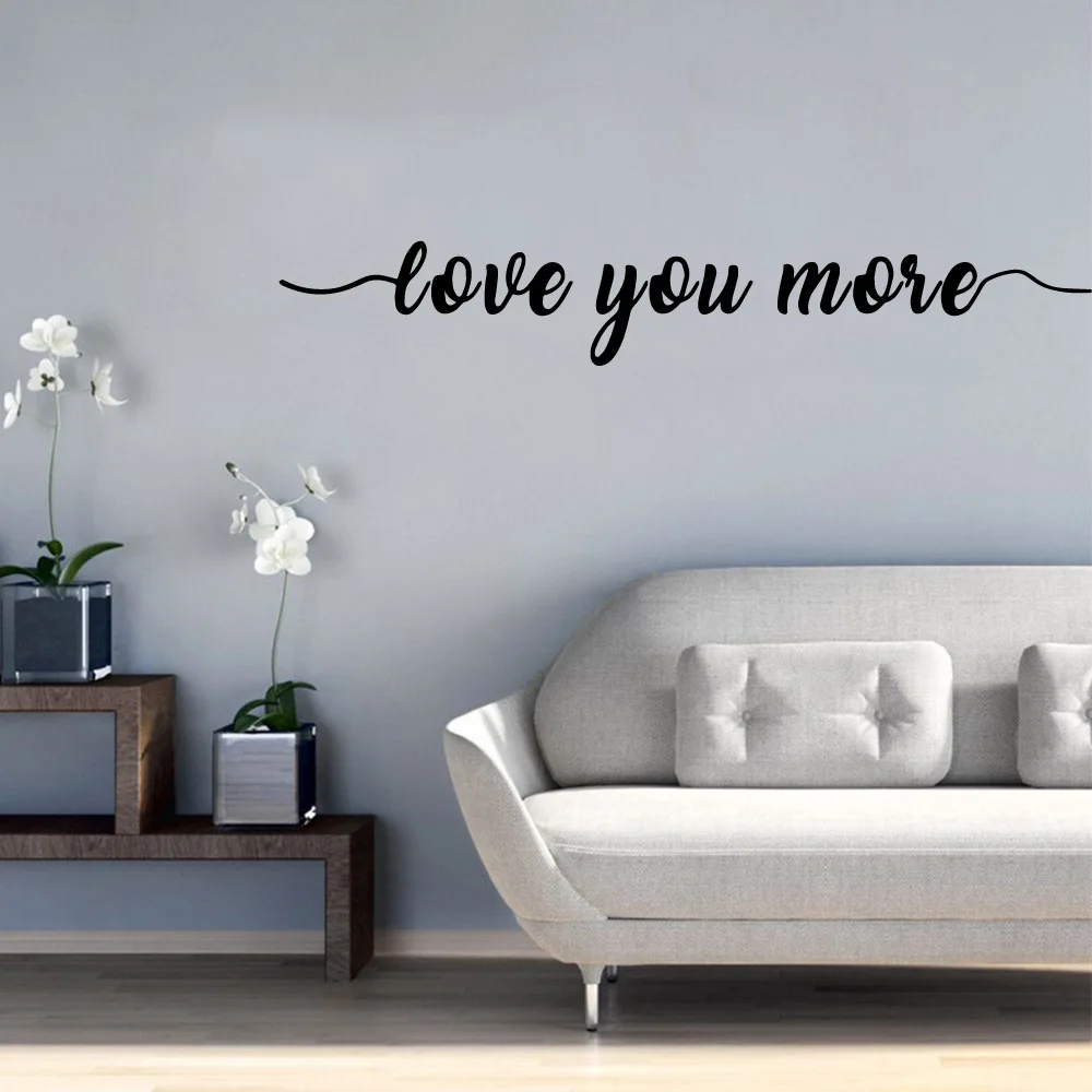 3D love you more Waterproof Wall Stickers Wall Art Decor Pvc Wall Decals Bedroom Nursery Decoration
3D love you more Waterproof Wall Stickers Wall Art Decor Pvc Wall Decals Bedroom Nursery Decoration