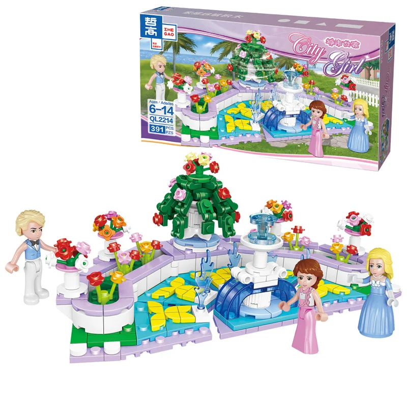 391pcs Royal Music Fountain Model Figures Building Blocks Bricks Toy Compatible LegoING Friends for Girl Kids Educational Gifts
391pcs Royal Music Fountain Model Figures Building Blocks Bricks Toy Compatible LegoING Friends for Girl Kids Educational Gifts