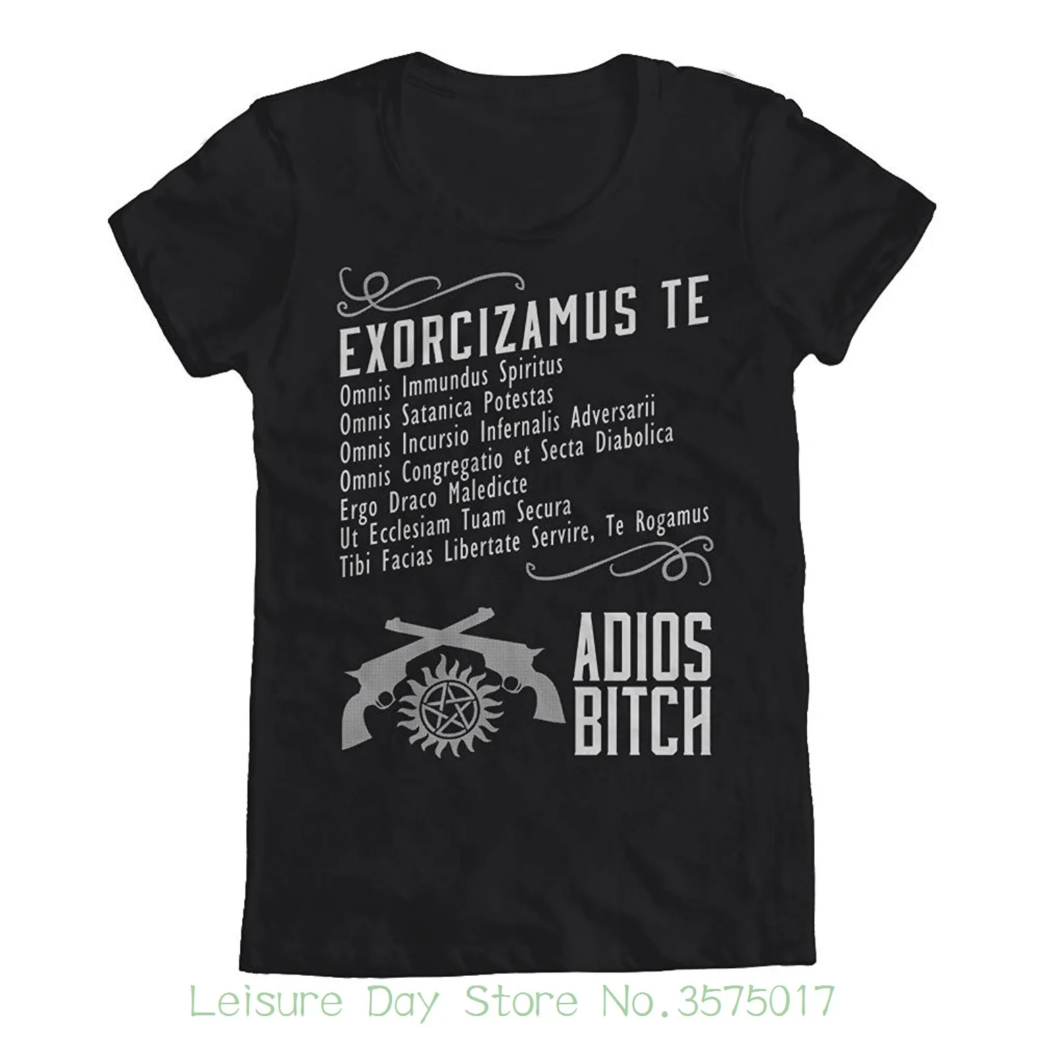 100% Cotton T Shirts Brand Clothing Tops Tees Supernatural Exorcism Adios Bitch Men's T-shirt coat clothes tops
100% Cotton T Shirts Brand Clothing Tops Tees Supernatural Exorcism Adios Bitch Men's T-shirt coat clothes tops