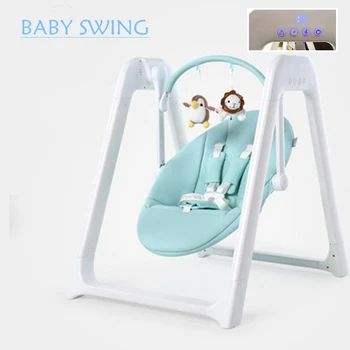 Portable Folding Baby Electric Rocking Chair Swing Music Electric Multi-function Cradle Rocking Chair Baby Bouncer
Portable Folding Baby Electric Rocking Chair Swing Music Electric Multi-function Cradle Rocking Chair Baby Bouncer