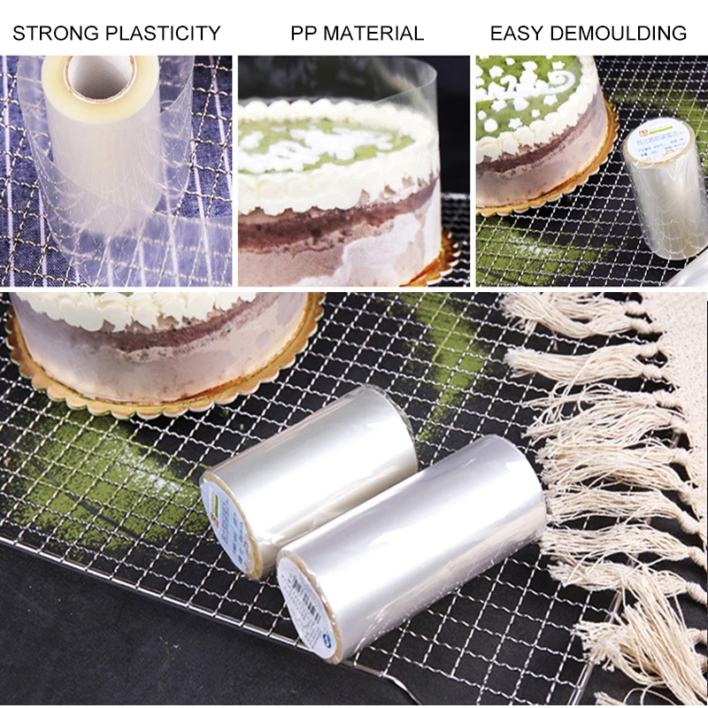 Newest Baking Tool Transparent Cake Mousse Surrounding Edge Wrapping Tape Baking Cake Dessert Collar DIY Cake Decorating Tools
Newest Baking Tool Transparent Cake Mousse Surrounding Edge Wrapping Tape Baking Cake Dessert Collar DIY Cake Decorating Tools