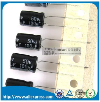 50PCS NEW 100UF 50V Aluminum electrolytic capacitor 50V 100UF size 8*12MM 50 V / 100 UF Electrolytic capacitor
50PCS NEW 100UF 50V Aluminum electrolytic capacitor 50V 100UF size 8*12MM 50 V / 100 UF Electrolytic capacitor