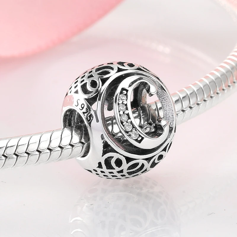 Womens accessories trendy 2018 Hollow Letter C 925 Sterling Silver Fit Original Pandora Charms Bracelets Jewelry making
Womens accessories trendy 2018 Hollow Letter C 925 Sterling Silver Fit Original Pandora Charms Bracelets Jewelry making