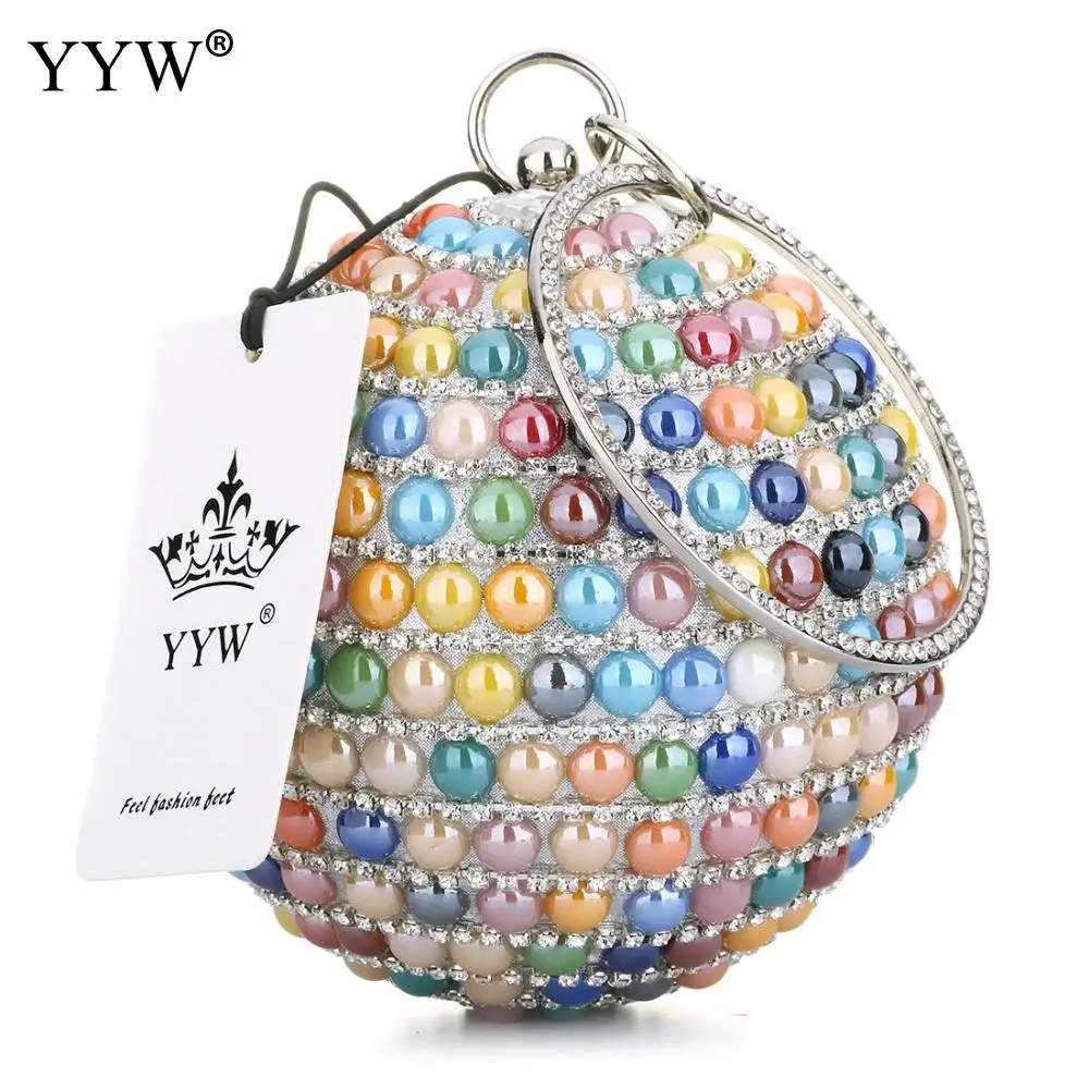 Round Tiny Glass Beaded Evening Clutch Wedding Multi-Color Clutches Female 2020 Wedding Metallic Handbag Rhinestone Shoulder Bag
Round Tiny Glass Beaded Evening Clutch Wedding Multi-Color Clutches Female 2020 Wedding Metallic Handbag Rhinestone Shoulder Bag