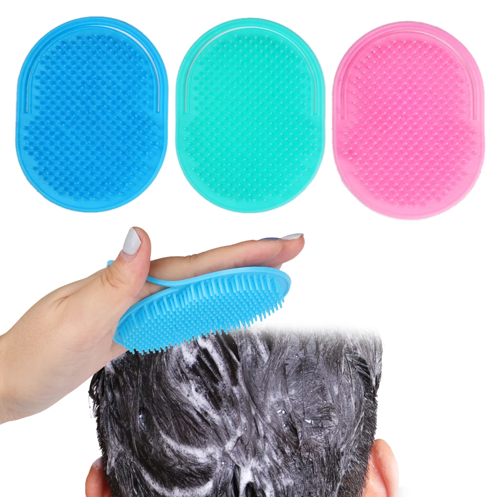 

1pc Shampoo Comb Pocket Men Beard Mustache Palm Scalp Massage Women Hair Care Travel Portable Hair Comb Brush Styling Tools