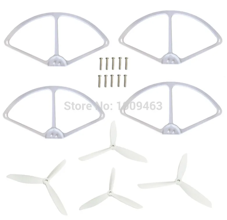 Cheerson CX20 CX-20 CX 20 quadrocopter whole set white propeller blades and upgrade protective sleeve protective ring
Cheerson CX20 CX-20 CX 20 quadrocopter whole set white propeller blades and upgrade protective sleeve protective ring