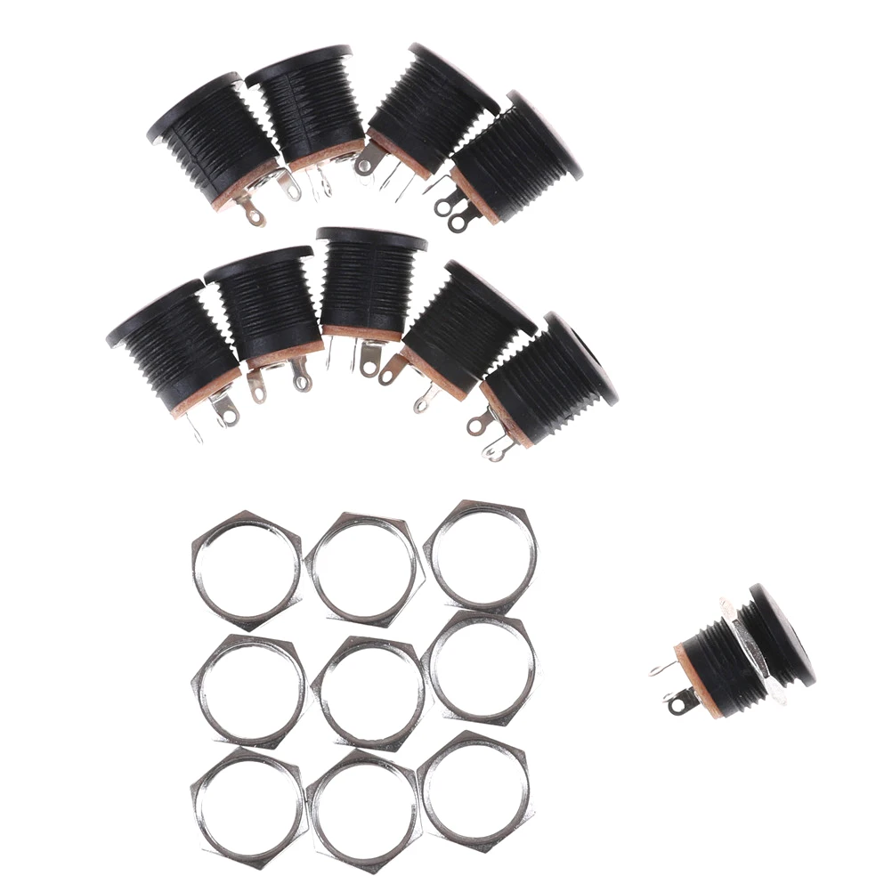 10PCS/LOT 5.5X 2.5mm DC-022 DC Power Supply Jack Socket Female Panel Mount Connector Plug Adapter 5.5*2.5
10PCS/LOT 5.5X 2.5mm DC-022 DC Power Supply Jack Socket Female Panel Mount Connector Plug Adapter 5.5*2.5