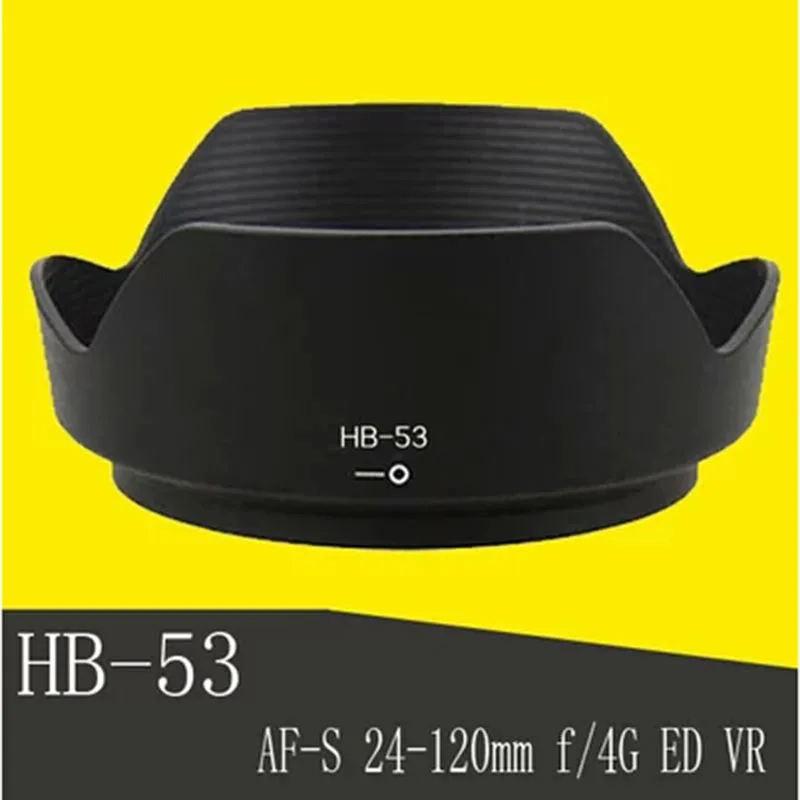HB-53 HB53 77mm Bayonet Mount camera lens Hood for Nikon AF-S Nikkor 24-120mm f/4G ED VR
HB-53 HB53 77mm Bayonet Mount camera lens Hood for Nikon AF-S Nikkor 24-120mm f/4G ED VR