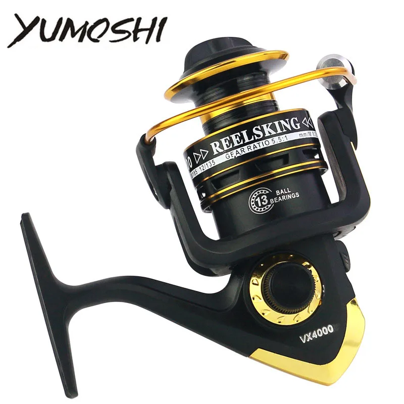 2019 series wheels spinning fishing reel 5.5:1 13BB drag rock wheel fishing wheel Sea Rock fishing reels VX
2019 series wheels spinning fishing reel 5.5:1 13BB drag rock wheel fishing wheel Sea Rock fishing reels VX
