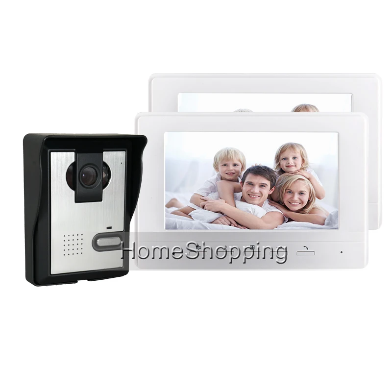 FREE SHIPPING Apartment New 7" Color Screen Video Intercom Door Phone System 2 Monitors + 1 Waterproof Doorbell Camera In Stock
FREE SHIPPING Apartment New 7" Color Screen Video Intercom Door Phone System 2 Monitors + 1 Waterproof Doorbell Camera In Stock