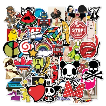 100pcs Graffiti Laptop Stickers for Skateboard Luggage Car Styling Bike JDM Doodle Decals Cool Waterproof Sticker
100pcs Graffiti Laptop Stickers for Skateboard Luggage Car Styling Bike JDM Doodle Decals Cool Waterproof Sticker
