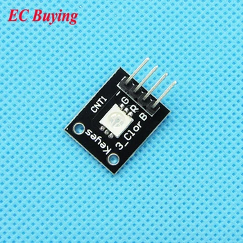 Keyes KY-009 3 Color RGB SMD Module LED Board Module 5050 Full Color Diodes DC 5V for Arduino
Keyes KY-009 3 Color RGB SMD Module LED Board Module 5050 Full Color Diodes DC 5V for Arduino
