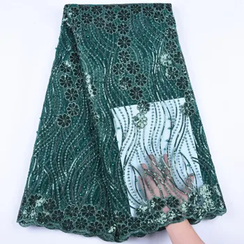 Teal Green African Lace Fabrics 2019 High Quality Lace With Sequins Nigerian Tulle Lace Fabric French Tulle Net Lace Fabric 1633
Teal Green African Lace Fabrics 2019 High Quality Lace With Sequins Nigerian Tulle Lace Fabric French Tulle Net Lace Fabric 1633
