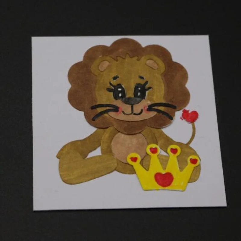 FeLicearts cute lion craft dies and stamps for DIY scrapbooking albulm photo decorative die cuts for card making new die 2019
FeLicearts cute lion craft dies and stamps for DIY scrapbooking albulm photo decorative die cuts for card making new die 2019