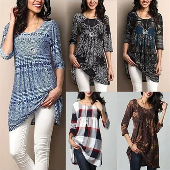 Boho Style Spring Autumn 2018 Women Blouse New Fashion Long Sleeve Casual Loose Print Shirts Plus Size Female Casual Tops Blusas
Boho Style Spring Autumn 2018 Women Blouse New Fashion Long Sleeve Casual Loose Print Shirts Plus Size Female Casual Tops Blusas