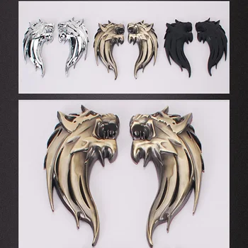 SIKAN,2pcs 3D Metal Wolf Head Personalized Car Motocycle stickers Emblem Badge Accessory Car-styling car-covers 3 Colors
SIKAN,2pcs 3D Metal Wolf Head Personalized Car Motocycle stickers Emblem Badge Accessory Car-styling car-covers 3 Colors