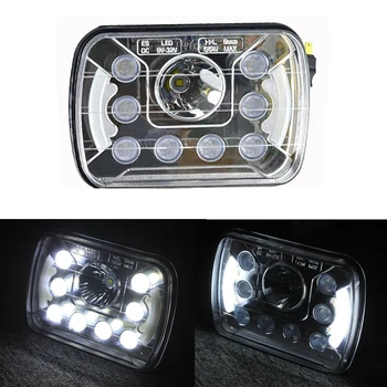 1pcs Motorcycle accessory 45W 12v reflector projector led headlight with DRL 5x7 6"X7" for Jeep Wrangler Vintage Car Fiero Truck
1pcs Motorcycle accessory 45W 12v reflector projector led headlight with DRL 5x7 6"X7" for Jeep Wrangler Vintage Car Fiero Truck