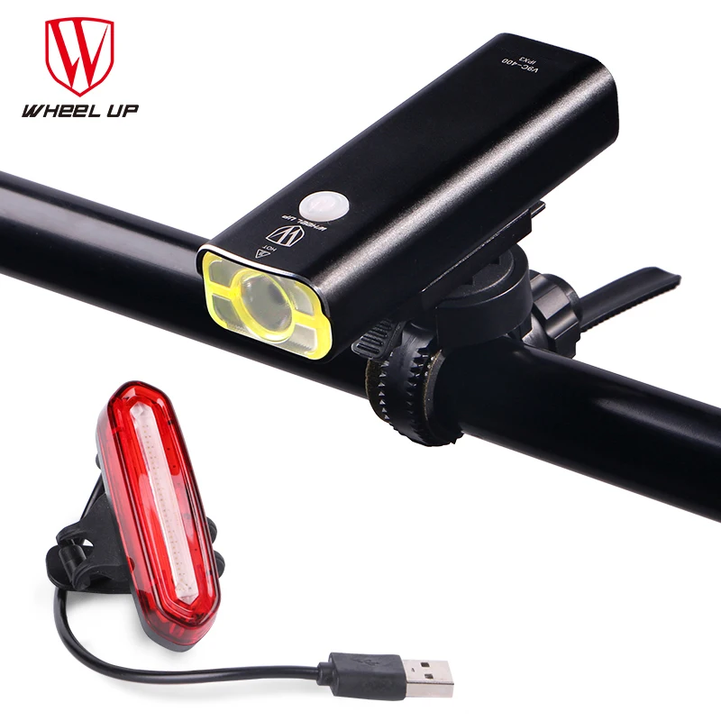 WHEEL UP Bicycle Light Bike Torch Lamp MTB Road Cycling light Usb Chargeable Led Front Light TailLight Set Tail Rear Light
WHEEL UP Bicycle Light Bike Torch Lamp MTB Road Cycling light Usb Chargeable Led Front Light TailLight Set Tail Rear Light