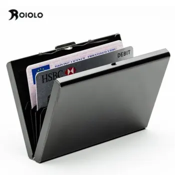 Fashion Card Holder Business Card Bank Credit Card Package Case Gift Card Box Aluminum Alloy Porte Carte Bancaire
Fashion Card Holder Business Card Bank Credit Card Package Case Gift Card Box Aluminum Alloy Porte Carte Bancaire