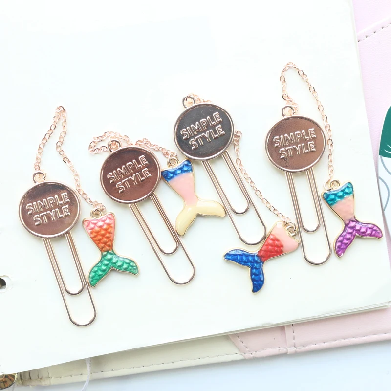 Domikee cute kawaii creative Mermaid shape metal index paper clips school student kawaii bookmark for books stationery supplies
Domikee cute kawaii creative Mermaid shape metal index paper clips school student kawaii bookmark for books stationery supplies