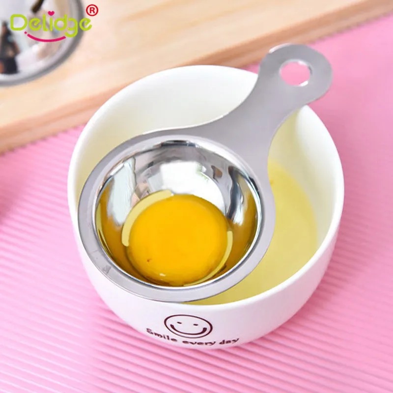 1Pc Stainless Steel Egg Yolk Separator Kitchen Pancake Maker Protein Egg Dividers Spoon DIY Cake Baking Accessory Egg Tools
1Pc Stainless Steel Egg Yolk Separator Kitchen Pancake Maker Protein Egg Dividers Spoon DIY Cake Baking Accessory Egg Tools