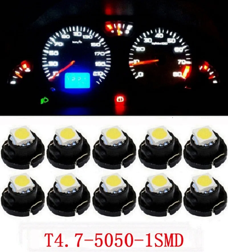 10Pcs Auto LED NW8 Stanley T4.7 5050 1 SMD 12V Dashboard Instrument Cluster signal lamp Map panel lights Gauges light bulb.
10Pcs Auto LED NW8 Stanley T4.7 5050 1 SMD 12V Dashboard Instrument Cluster signal lamp Map panel lights Gauges light bulb.