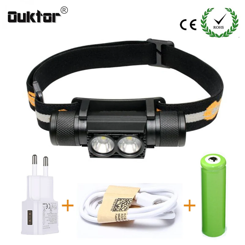 NEW LED Headlamp CREE XML L2 USB Rechargeable Headlights 18650 for Outdoor Fishing Camping Flashlight Head Light
NEW LED Headlamp CREE XML L2 USB Rechargeable Headlights 18650 for Outdoor Fishing Camping Flashlight Head Light
