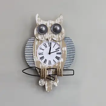 Vintage Owl Wall Clock American Country Style Wall Clocks Wooden Crafts Wall Living Room Coffee Shop Home Decoration
Vintage Owl Wall Clock American Country Style Wall Clocks Wooden Crafts Wall Living Room Coffee Shop Home Decoration
