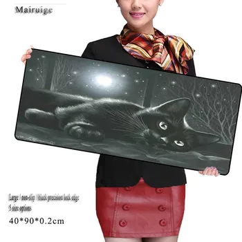 Mairuige Black Cat 700x300mm Pad to Mouse Notbook Computer Mousepad High-end Send Boy Friend The Best Gift 40x90cm for CSGO LOL
Mairuige Black Cat 700x300mm Pad to Mouse Notbook Computer Mousepad High-end Send Boy Friend The Best Gift 40x90cm for CSGO LOL