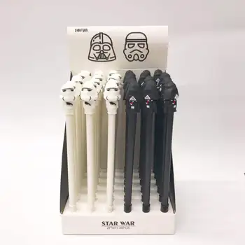 2 pcs/lot Star Wars Black White Warrior Gel Pen Signature Pen Escolar Papelaria School Office Supply Promotional Gift
2 pcs/lot Star Wars Black White Warrior Gel Pen Signature Pen Escolar Papelaria School Office Supply Promotional Gift