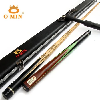 Professional High-end Handmade O'MIN HURRICANE 3/4 Piece Snooker Cue Kit with Case with Telescopic Extension 11mm Tip Stick
Professional High-end Handmade O'MIN HURRICANE 3/4 Piece Snooker Cue Kit with Case with Telescopic Extension 11mm Tip Stick