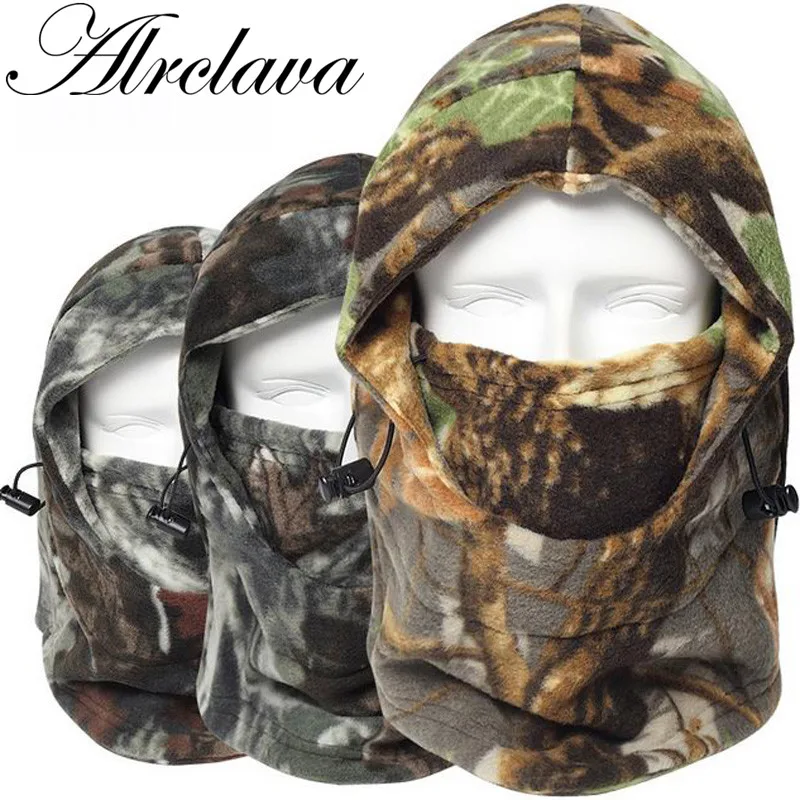 Cap Winter Face And Neck Warmers Fleece Camouflage Cap Balaclava Trekking Riding Ski Hunting Thermal Hat Wind-proof Mask
Cap Winter Face And Neck Warmers Fleece Camouflage Cap Balaclava Trekking Riding Ski Hunting Thermal Hat Wind-proof Mask