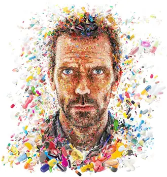 P0407 Hugh Laurie The House of pills for TV Guide House MD Colour Pills Home Decor Poster wall Poster 40x40
P0407 Hugh Laurie The House of pills for TV Guide House MD Colour Pills Home Decor Poster wall Poster 40x40