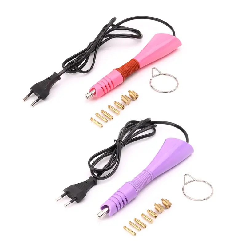 Hot Fix Iron-on Applicator Wand Electric Soldering Gun Fast Heating Crystal Garment DIY Heat Fix Tools
Hot Fix Iron-on Applicator Wand Electric Soldering Gun Fast Heating Crystal Garment DIY Heat Fix Tools