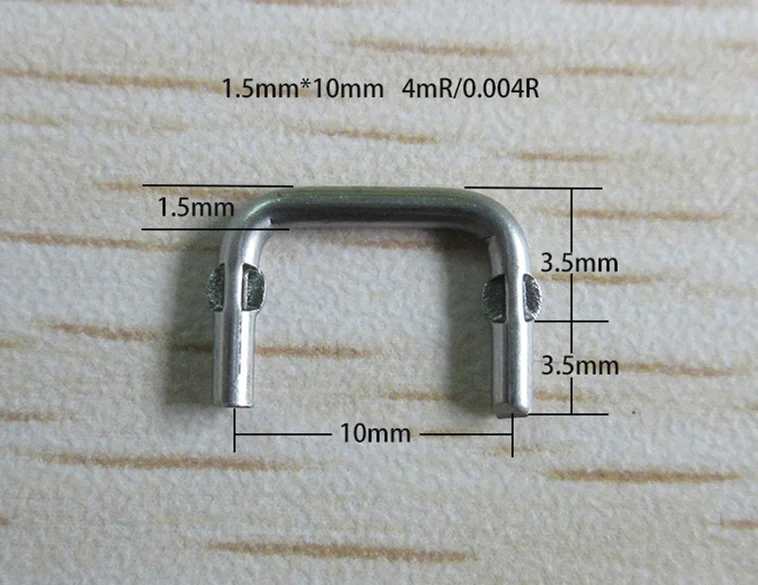 50pcs Constantan resistance 1.5*10*4-12milliohm constantan wire resistor wire diameter 1.5 sampling resistor value 0.004Rohm/4MR
50pcs Constantan resistance 1.5*10*4-12milliohm constantan wire resistor wire diameter 1.5 sampling resistor value 0.004Rohm/4MR