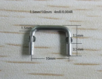50pcs Constantan resistance 1.5*10*4-12milliohm constantan wire resistor wire diameter 1.5 sampling resistor value 0.004Rohm/4MR
50pcs Constantan resistance 1.5*10*4-12milliohm constantan wire resistor wire diameter 1.5 sampling resistor value 0.004Rohm/4MR