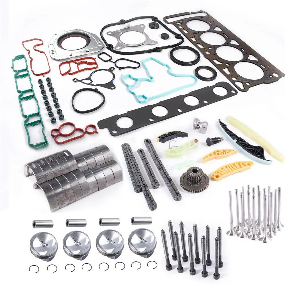 1.8T Piston Ring Kit & Timing Kit & Valves Kit &Engine Rebuilding Kit For V-W Golf Passat CC Au-di A3 A5 TT
1.8T Piston Ring Kit & Timing Kit & Valves Kit &Engine Rebuilding Kit For V-W Golf Passat CC Au-di A3 A5 TT