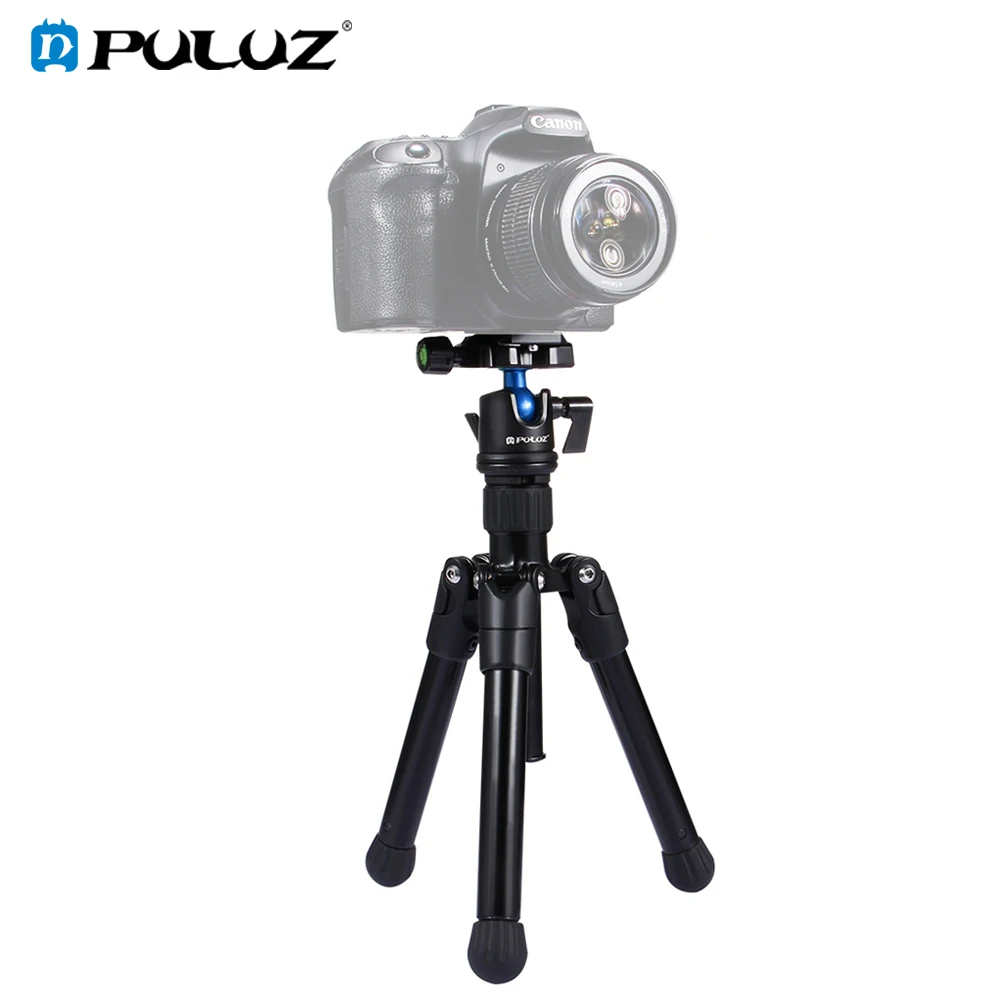 PULUZ Pocket Mini Microspur Photos Magnesium Alloy Tripod Mount with 360 Degree Ball Head for Sony Nikon DSLR & Digital Camera
PULUZ Pocket Mini Microspur Photos Magnesium Alloy Tripod Mount with 360 Degree Ball Head for Sony Nikon DSLR & Digital Camera
