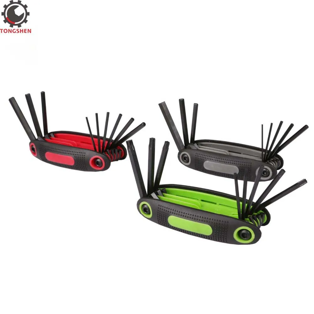 25Pcs Folding Hex Keys Torx Allen Wrench Set Metric and Inch Hex Keys Folding Allen Key Set Inner Hexagon Spanner Allen Wrench
25Pcs Folding Hex Keys Torx Allen Wrench Set Metric and Inch Hex Keys Folding Allen Key Set Inner Hexagon Spanner Allen Wrench