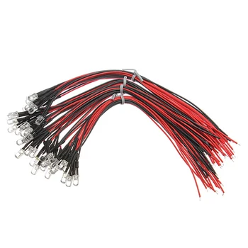 10pcs/lot 20cm Pre Wired 5mm LED Light Lamp Bulb Prewired Emitting Diodes for DIY Home Decoration DC12V Red Green Blue Yellow
10pcs/lot 20cm Pre Wired 5mm LED Light Lamp Bulb Prewired Emitting Diodes for DIY Home Decoration DC12V Red Green Blue Yellow