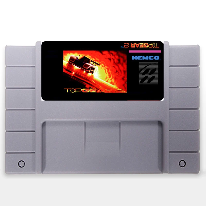 Top Gear 2 USA Version 16 bit Big 46 pins Gray Game Card For NTSC Game Player
Top Gear 2 USA Version 16 bit Big 46 pins Gray Game Card For NTSC Game Player