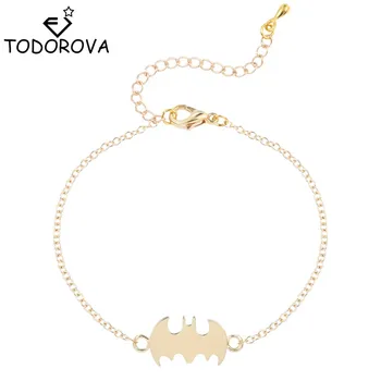 Todorova Punk Batman Animal Bracelets & Bangles for Women Men Adjustable Chain Link Bracelet Jewelry Pulseras Masculina
Todorova Punk Batman Animal Bracelets & Bangles for Women Men Adjustable Chain Link Bracelet Jewelry Pulseras Masculina